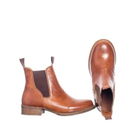Pandora Chelsea boots — Cognac