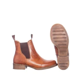 Pandora Chelsea boots — Cognac