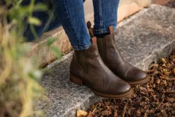 Pandora Chelsea boots — Deep green