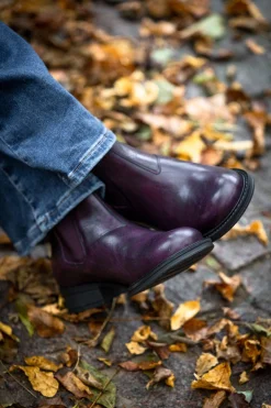 Pandora Chelsea boots — Purple