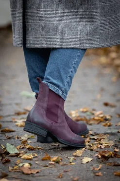 Pandora Chelsea boots — Wine