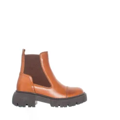 Pandora Chunky Chelsea boots — Cognac