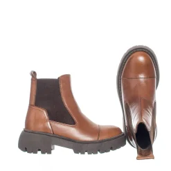 Pandora Chunky Chelsea boots — Brown