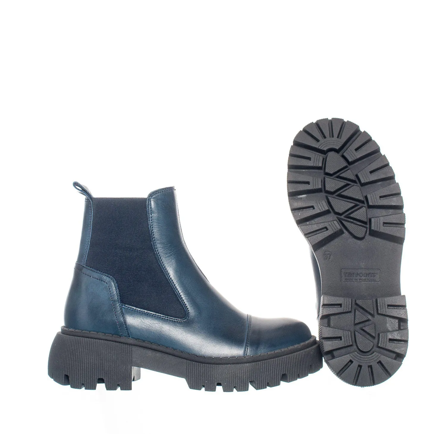 Pandora Chunky Chelsea boots — Blue