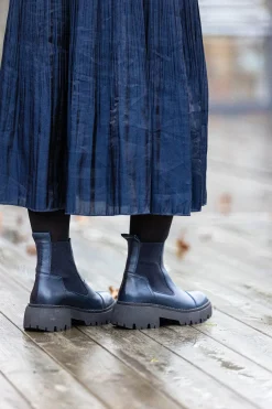 Pandora Chunky Chelsea boots — Blue