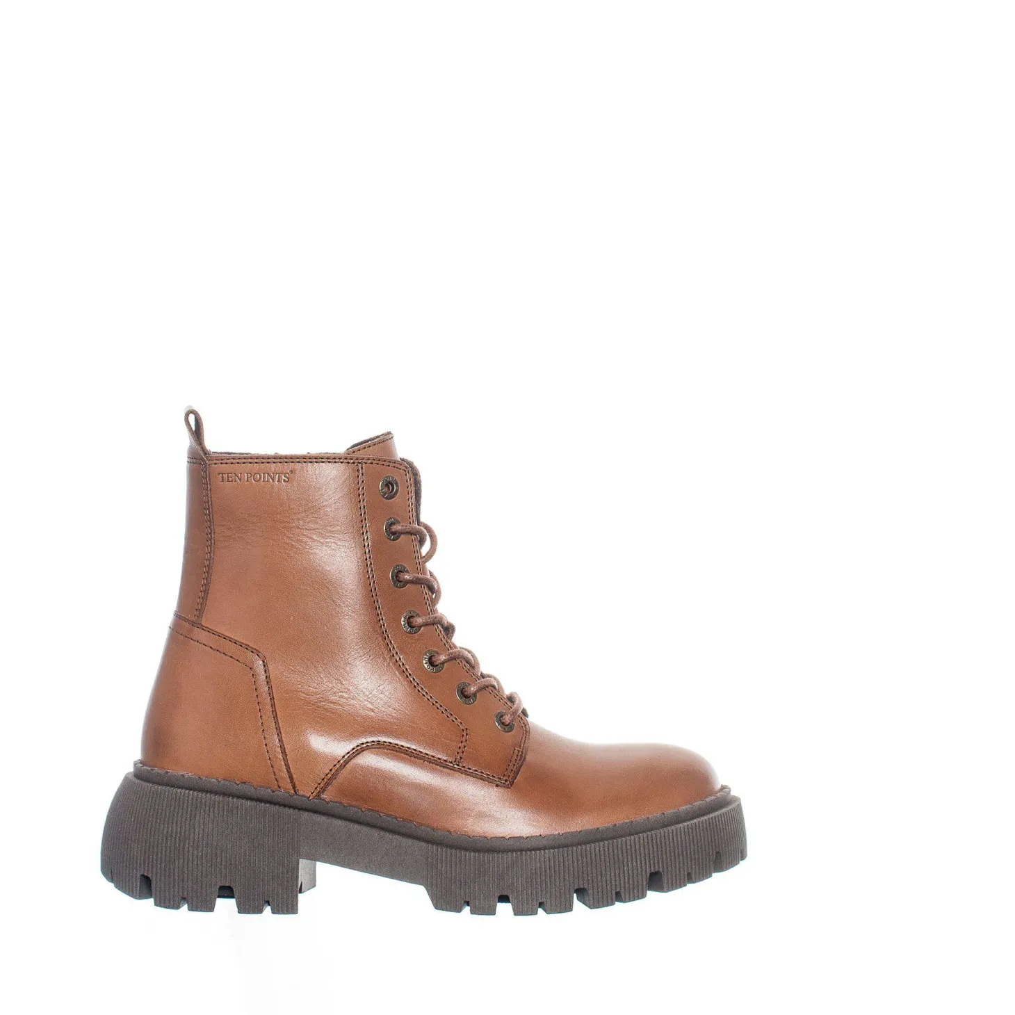 Pandora Chunky Laced boots — Brown
