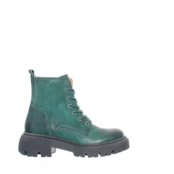 Pandora Chunky Laced boots — Botanical green