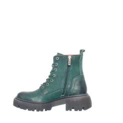 Pandora Chunky Laced boots — Botanical green