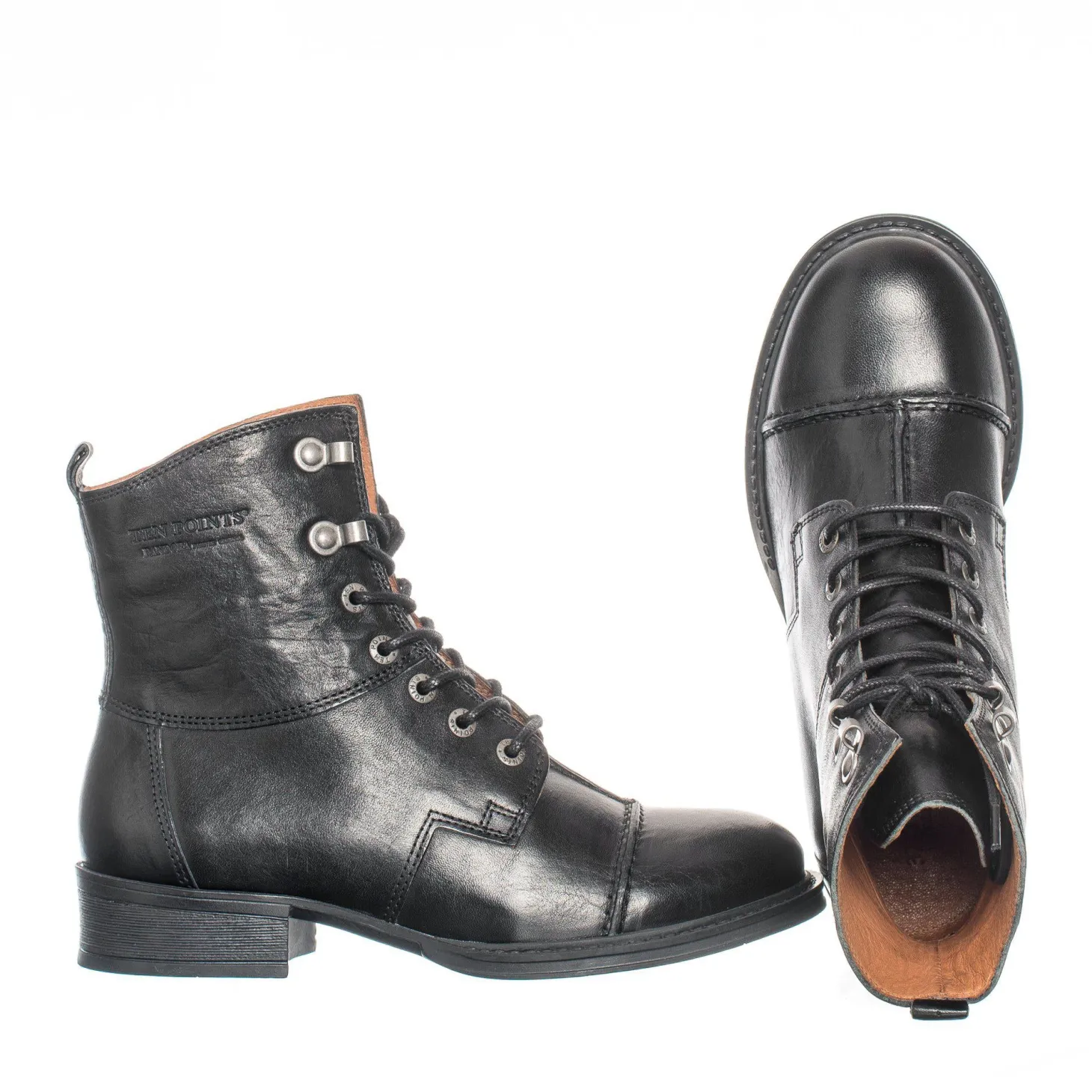 Pandora Laced boots — Black