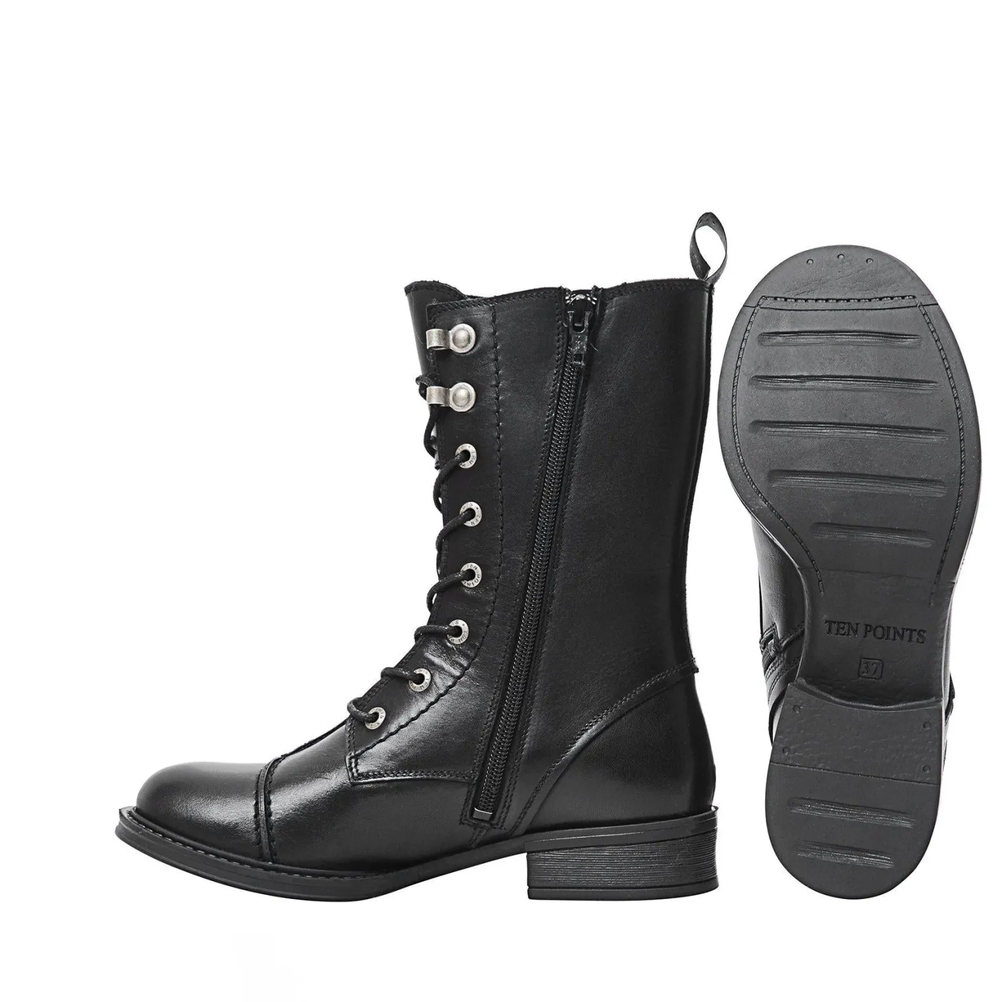 Pandora Laced boots — Black