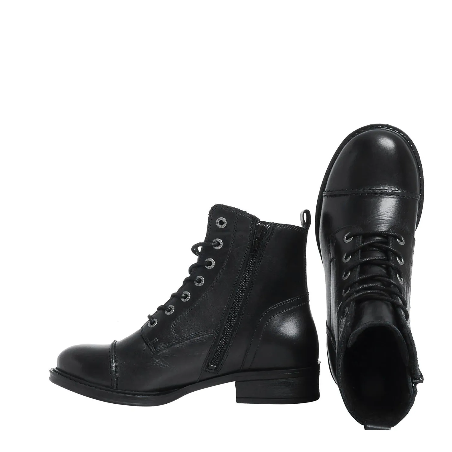 Pandora Laced boots — Black