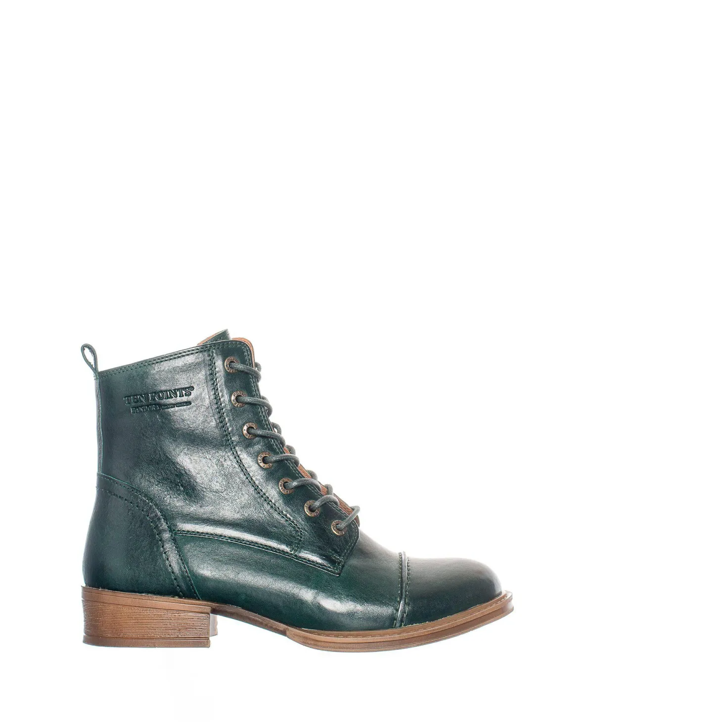 Pandora Laced boots — Botanical green