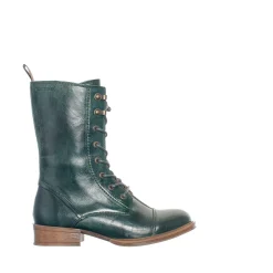 Pandora Laced boots — Botanical green