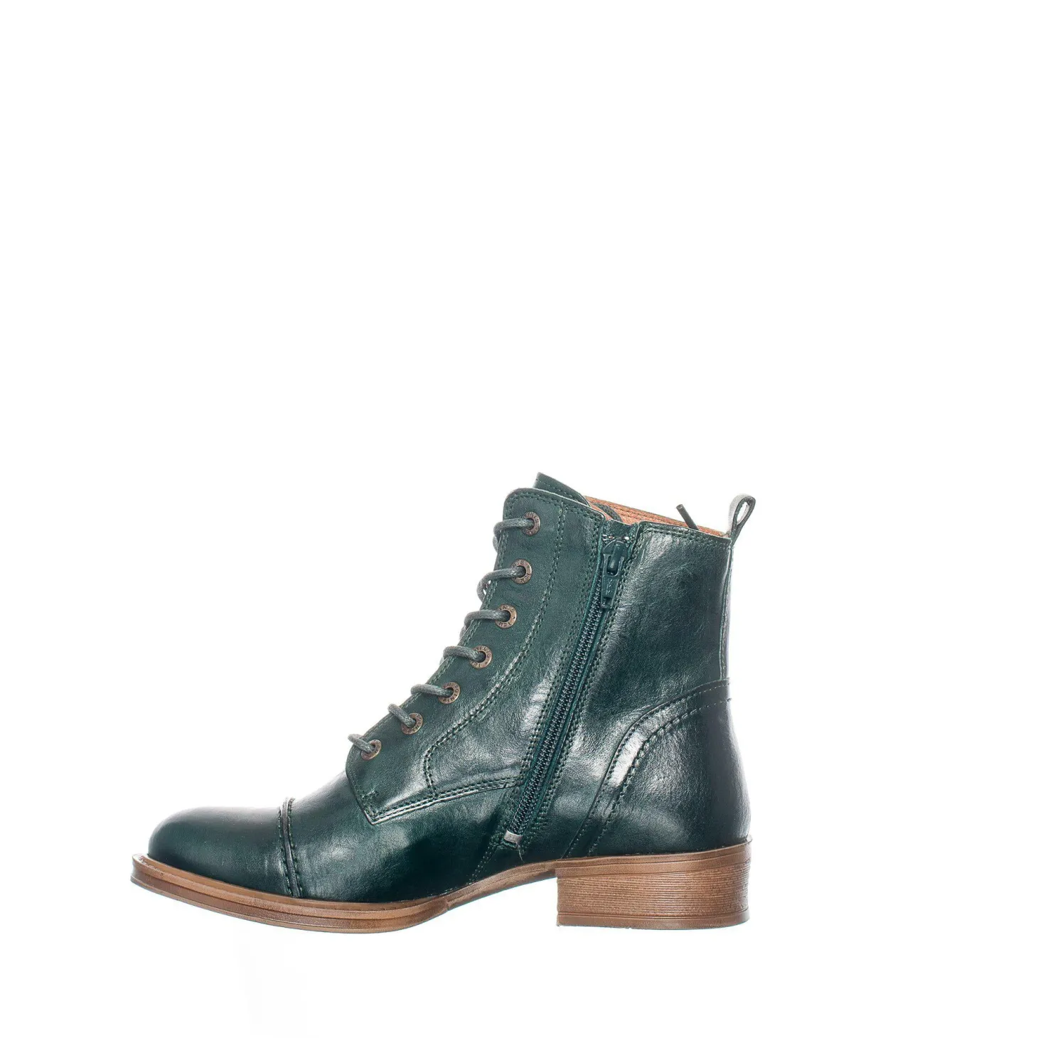 Pandora Laced boots — Botanical green