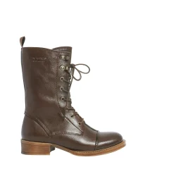 Pandora Laced boots — Brown