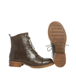 Pandora Laced boots — Brown