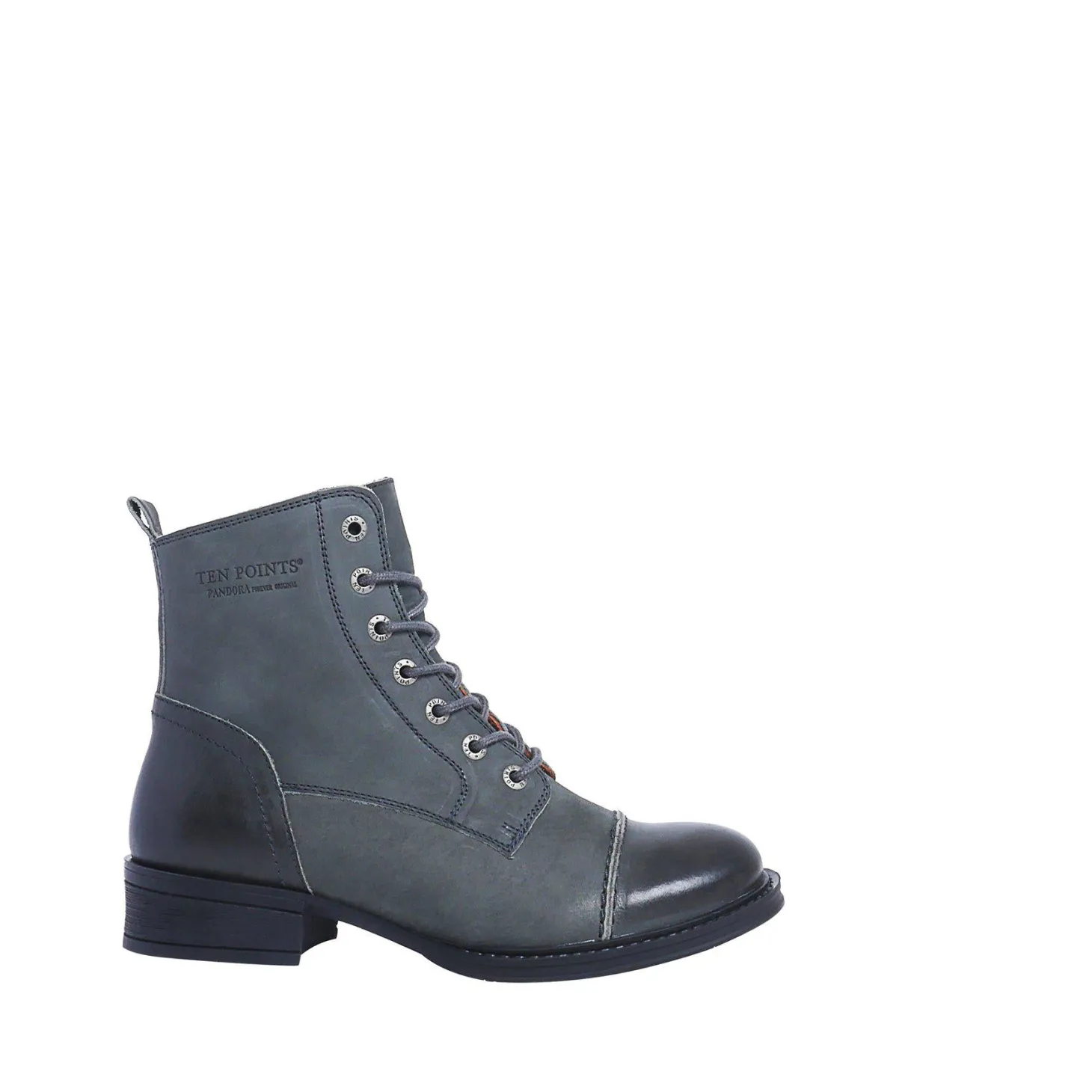 Pandora Laced boots — Charcoal