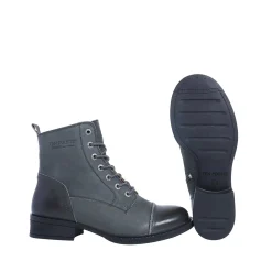 Pandora Laced boots — Charcoal
