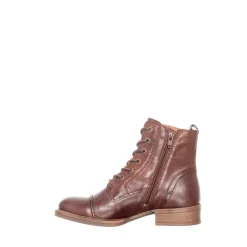 Pandora Laced boots — Chocolate