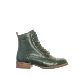 Pandora Laced boots — Dark green