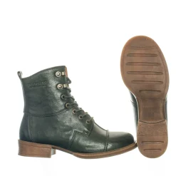 Pandora Laced boots — Dark green