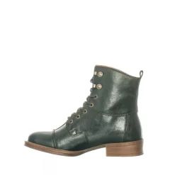 Pandora Laced boots — Dark green