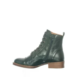 Pandora Laced boots — Dark green