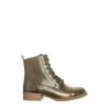 Pandora Laced boots — Deep green
