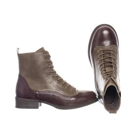 Pandora Laced boots — Green