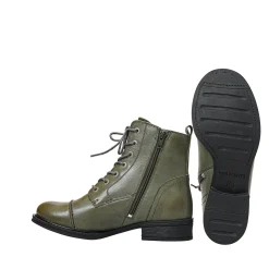 Pandora Laced boots — Khaki