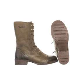 Pandora Laced boots — Khaki