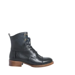 Pandora Laced boots — Midnight blue