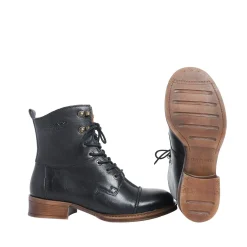Pandora Laced boots — Midnight blue