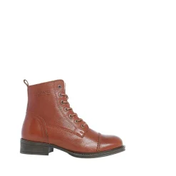 Pandora Laced boots — Nutbrown