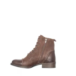 Pandora Laced boots — Nutbrown