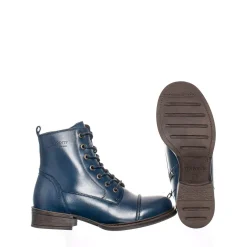 Pandora Laced boots — Obsidian blue