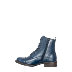 Pandora Laced boots — Obsidian blue