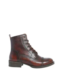 Pandora Laced boots — Rust
