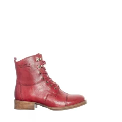 Pandora Laced boots — Sundried Tomato