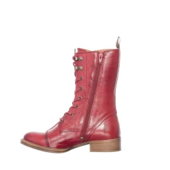 Pandora Laced boots — Sundried Tomato