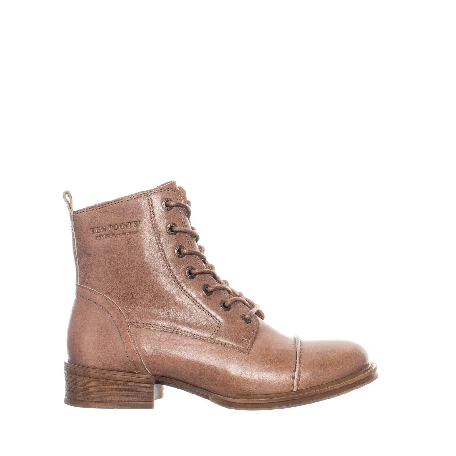 Pandora Laced boots — Taupe