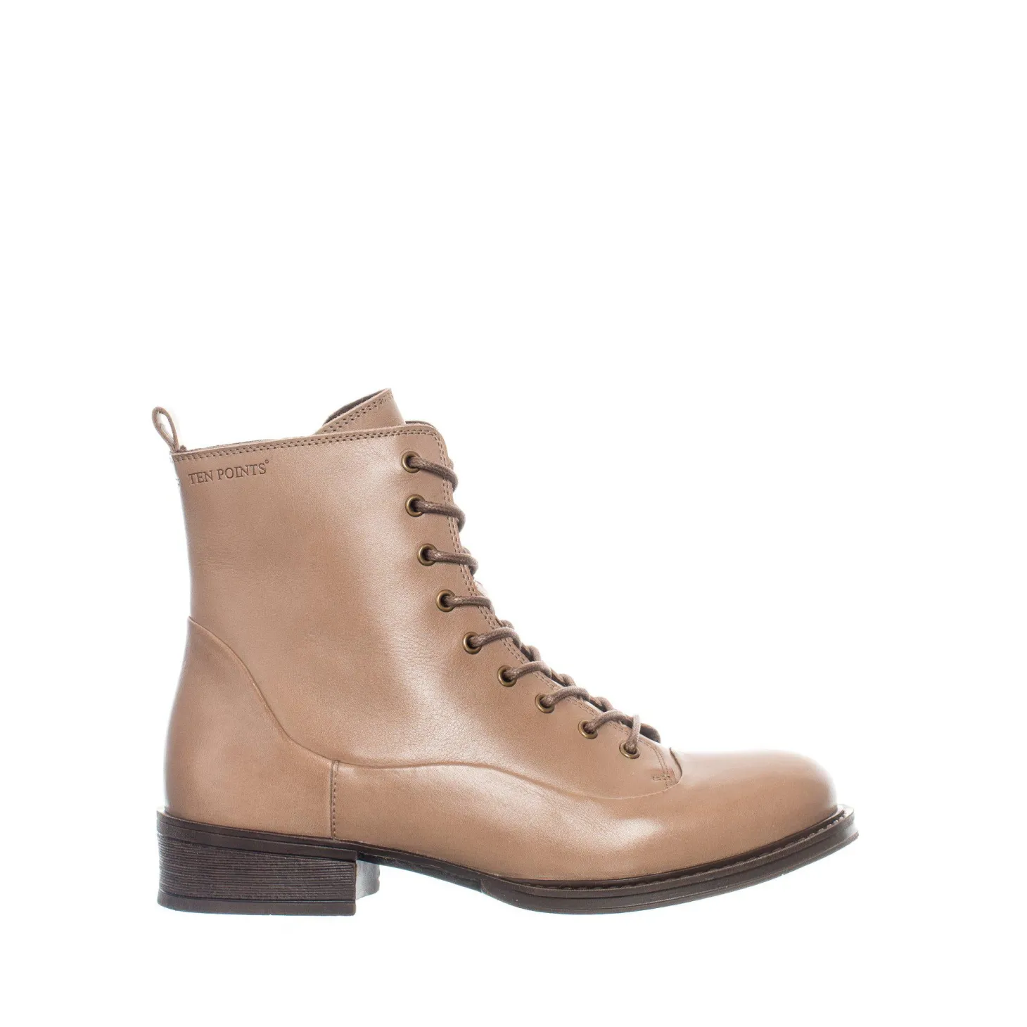 Pandora Laced boots — Taupe