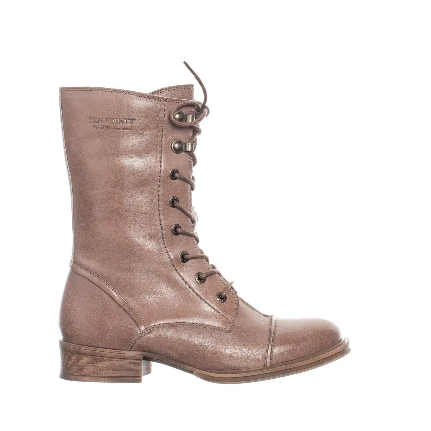Pandora Laced boots — Taupe