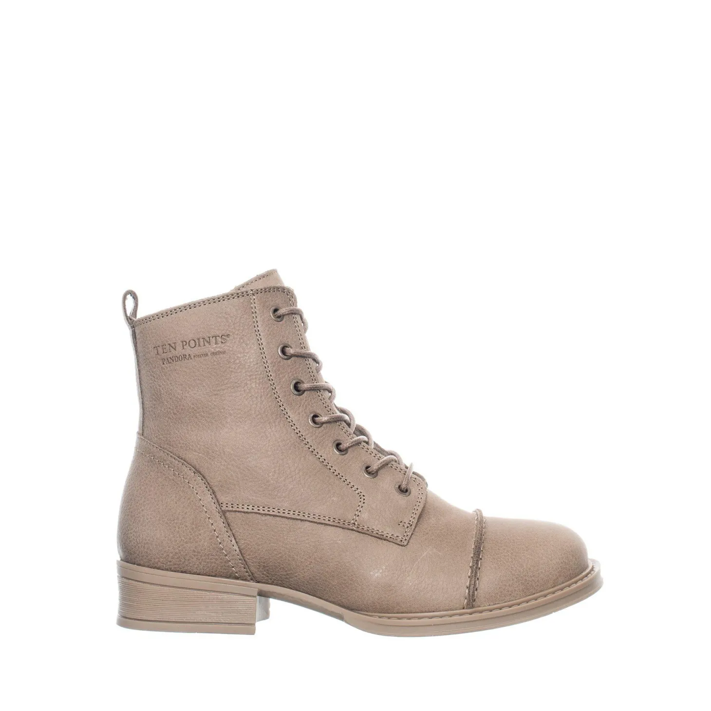 Pandora Laced boots — Taupe