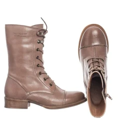 Pandora Laced boots — Taupe