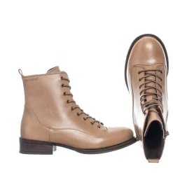 Pandora Laced boots — Taupe