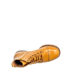 Pandora Laced boots — Yolk mustard