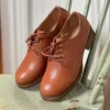 Pandora Laced shoes — Cognac