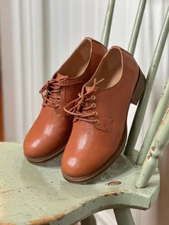 Pandora Laced shoes — Cognac