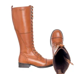 Pandora Tall shaft boots — Cognac